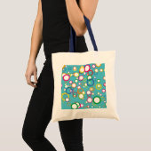 Farbige Kreise Tote Tasche (Vorderseite (Produkt))