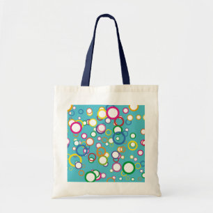 Farbige Kreise Tote Tasche