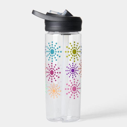 Farbige Kreise Trinkflasche (Rechts)