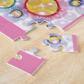 Farbige Kreise und Blasen, wirst du mich heiraten? Puzzle (Seite)