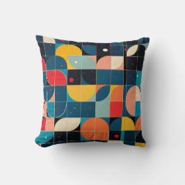 Farbige Kreisform Kissen