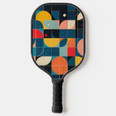 Farbige Kreisform Pickleball Schläger (Rückseite)