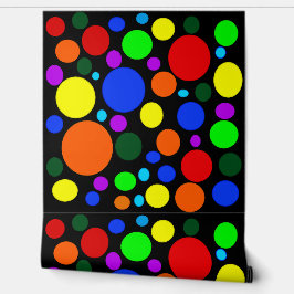 Farbige Kreisgestaltung Tapete