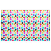 Farbige Kreispunkte Stoff (Fat Quarter (45,7 x 55,9 cm))