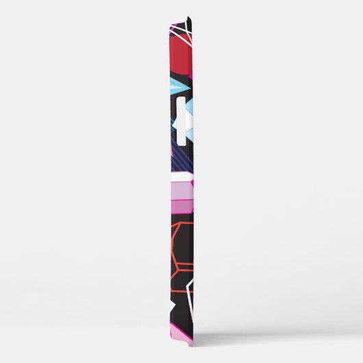 Farbige Kristalle, abstrakter Hintergrund Case-Mate iPhone Hülle (Rückseite / Rechts)