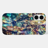 Farbige Kristalle Case-Mate iPhone Hülle (Rückseite (Horizontal))