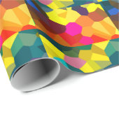 Farbige Kristalle Geschenkpapier (Rolleneckpunkt)