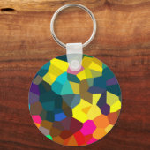 Farbige Kristalle Schlüsselanhänger (Vorderseite)