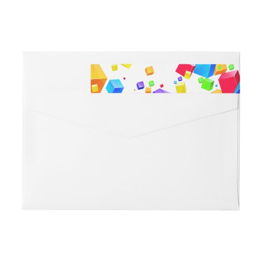 Farbige Kuben 1 (Rückseite)