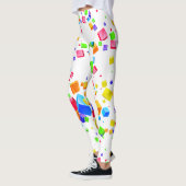 Farbige Kuben 1 Leggings (Links)