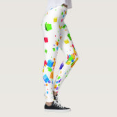 Farbige Kuben 1 Leggings (Rechts)