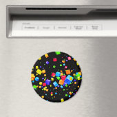 Farbige Kuben 2 Magnet (In Situ (Geschirrspüler))