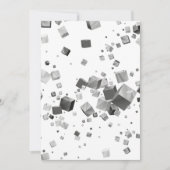 Farbige Kuben 3 Dankeskarte (Vorderseite)