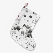 Farbige Kuben 3 Kleiner Weihnachtsstrumpf (Vorderansicht (hängend))