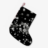 Farbige Kuben 4 Kleiner Weihnachtsstrumpf (Vorderansicht (hängend))