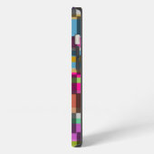 Farbige Kuben iPhone Hülle (Linke Seite)