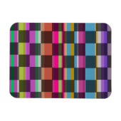 Farbige Kuben Magnet (Horizontal)