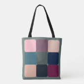 Farbige Kuben Tasche (Rückseite)