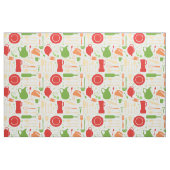 Farbige Küchenutensilien Stoff (Fat Quarter (45,7 x 55,9 cm))