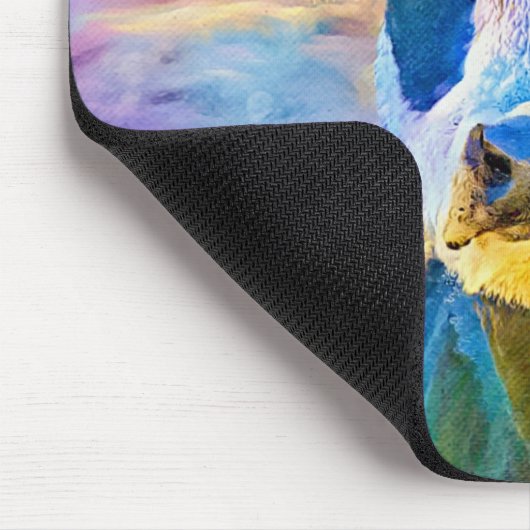 Farbige Kuh Art Hübsch Mouse Pad Mousepad (Ecke)