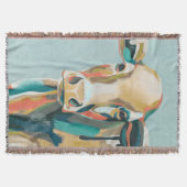 farbige Kuh Decke (Vorderseite)