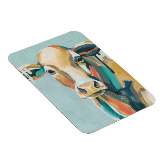 farbige Kuh Magnet (Rechte Seite)