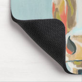 farbige Kuh Mousepad (Ecke)