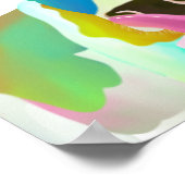 farbige Kuh Poster (Ecke)