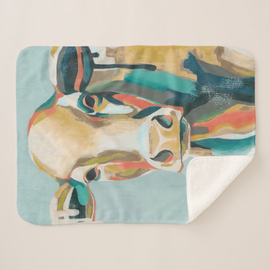 farbige Kuh Sherpadecke (Vorderseite (Horizontal))
