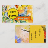 Farbige, kundenspezifische Visitenkarten # 1029 Ge Visitenkarte (Vorne/Hinten)