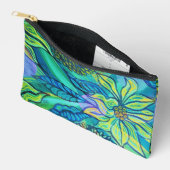 Farbige Kunst-Make-up-Tasche #3-Original-Modedesig Zubehörtasche (Offen)