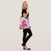 Farbige Kunst-Tasche Tasche (Am Model)