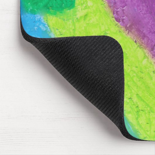 Farbige Kunstdrucke Mousepad (Ecke)