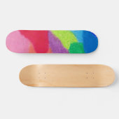 Farbige Kunstdrucke Skateboard (Horizontal)