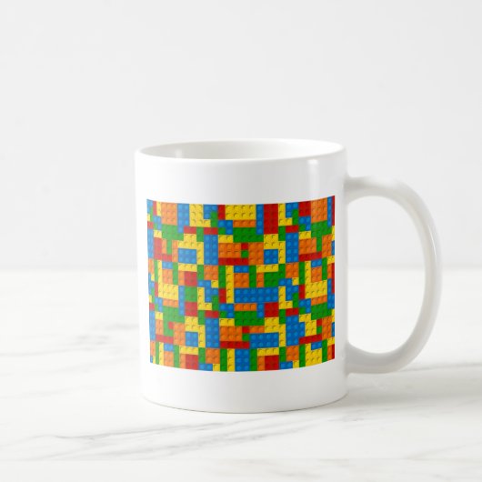 farbige Kunststoffblöcke Kaffeetasse (Rechts)