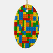 farbige Kunststoffblöcke Keramikornament (Rechts)