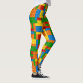 farbige Kunststoffblöcke Leggings (Rechts)