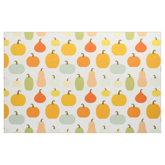 Farbige Kürbismuster Stoff (Fat Quarter (45,7 x 55,9 cm))