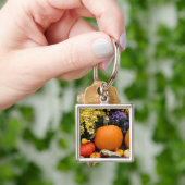 Farbige Kürbisschmuck Schlüsselanhänger (Hand)