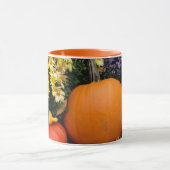 Farbige Kürbisschmuck Tasse (Zentrum)