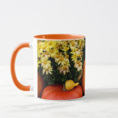 Farbige Kürbisschmuck Tasse (Links)