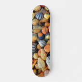 Farbige Kürbisse A Skateboard (Vorne)