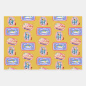 Farbige Küsten-Sardine  Geschenkpapier Set (Vorderseite 2)