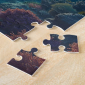 Farbige Küstenbucht Puzzle (Seite)