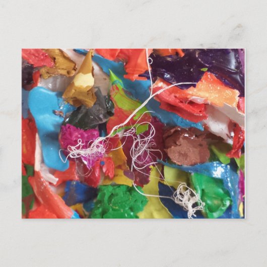 Farbige Lackfelle Mini-Baugruppe Postkarte (Vorderseite)