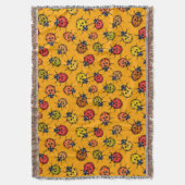 Farbige Ladybugs Decke (Vorderseite Vertikal)