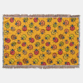 Farbige Ladybugs Decke (Vorderseite)