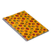 Farbige Ladybugs Notizblock (Rechte Seite)