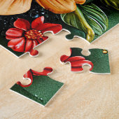 Farbige Ladybugs Puzzle (Seite)