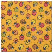Farbige Ladybugs Stoff (Muster)